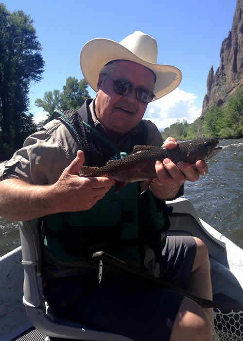 Float fishing the Gunnison River with GFR