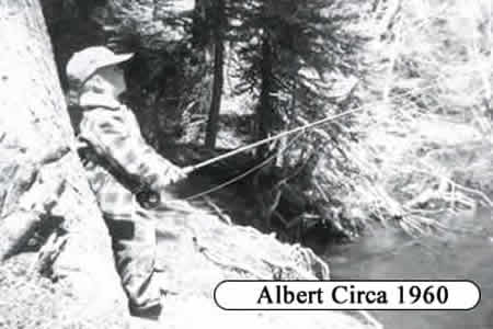 Albert Mismash Fishing as a Kid Circa 1960